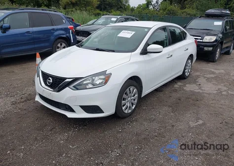 2018 Nissan Sentra S из США, поврежденный, VIN 3N1AB7AP2JY293493